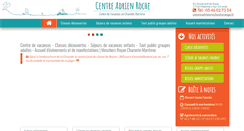 Desktop Screenshot of centreadrienroche.com